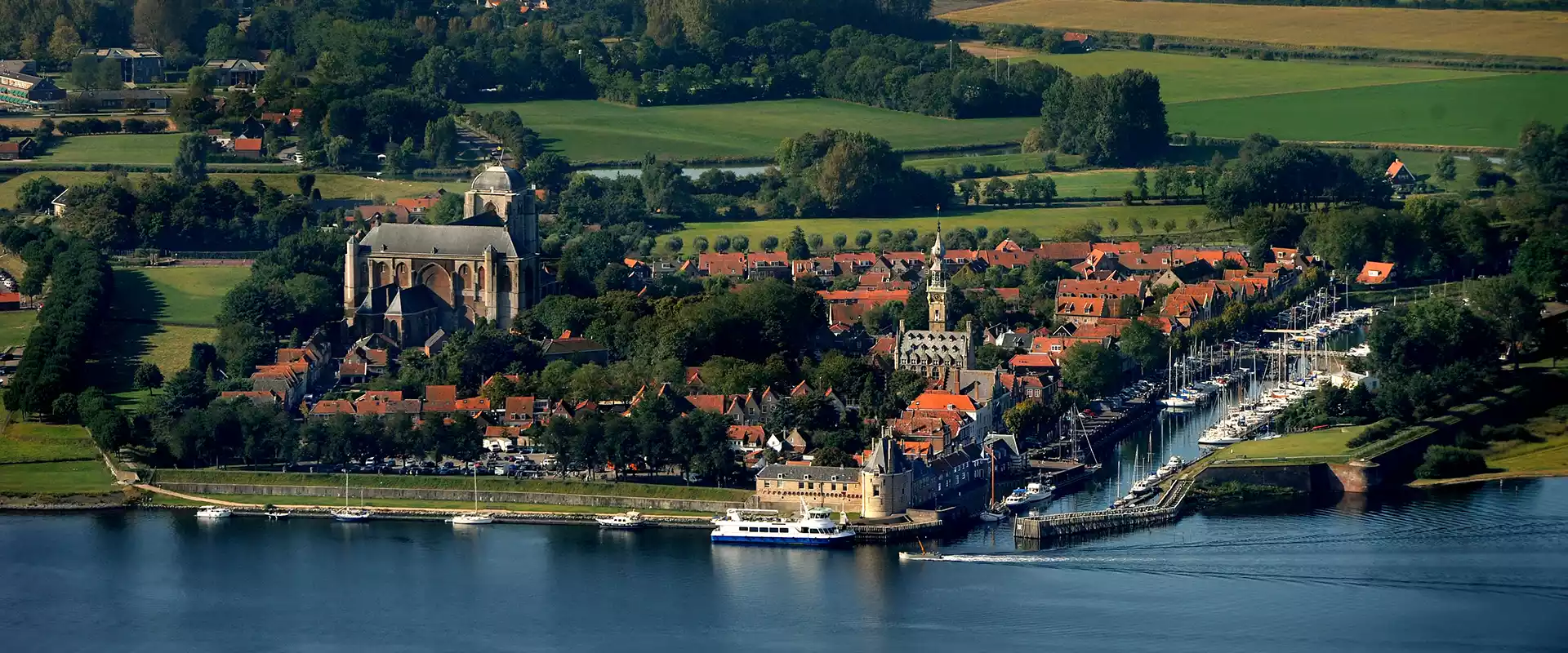 De haven van Veere